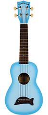 Kala Dolphin Blue Ukulele
