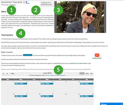 Your Instructor Profile Part 1: How to Populate Your Profile | Lessonface