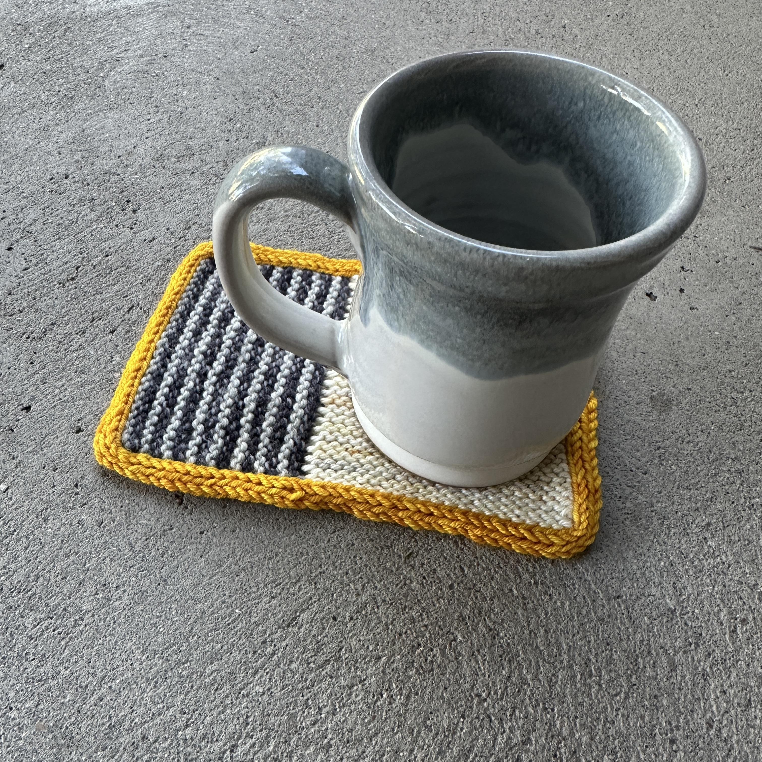 Mug Rug with Coffee Mug