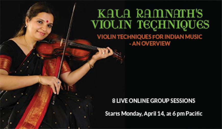 Kala Ramnath Singing Violin Group Class