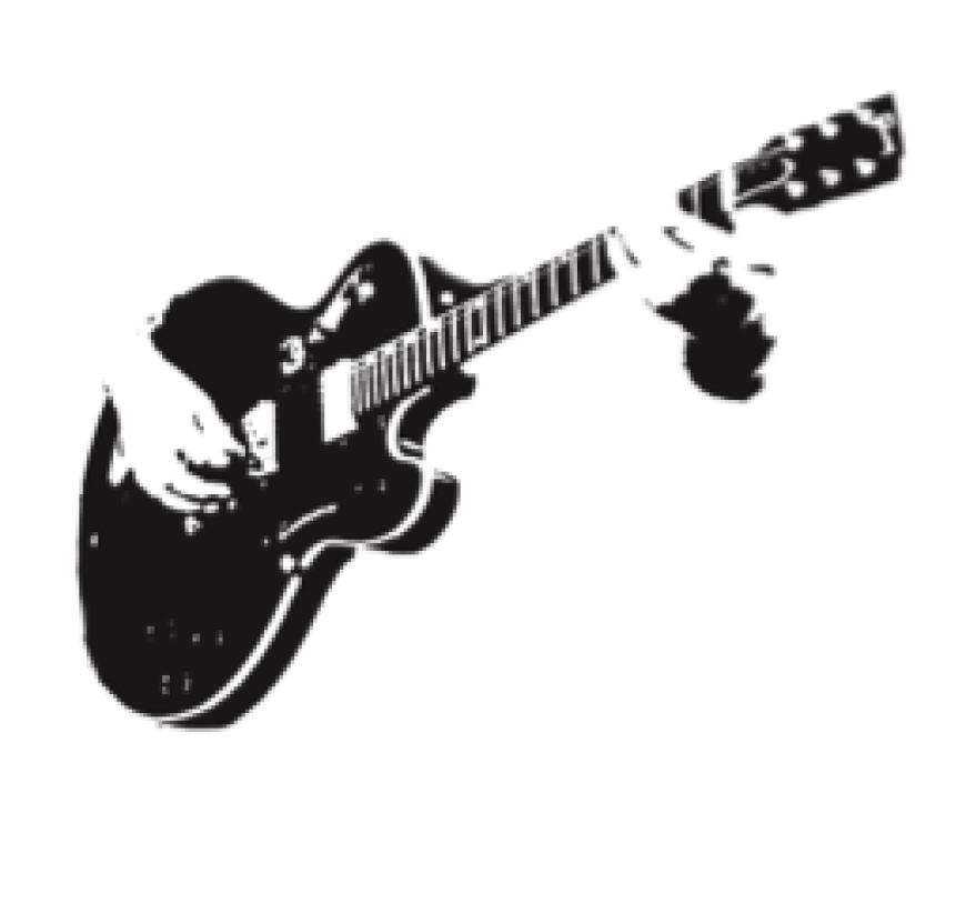 Hands with guitar image from rod