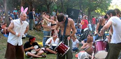 Lessonface.com drum circle