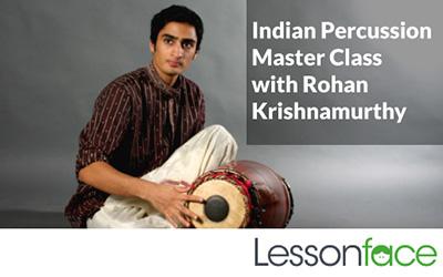 Indian Percussion Master Class with Rohan Krishnamurthy