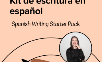 Spanish Writing Starter Pack
