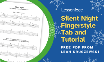 Silent Night Fingerstyle Tab and Tutorial