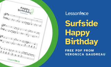 Surfside Happy Birthday - Free Sheet Music