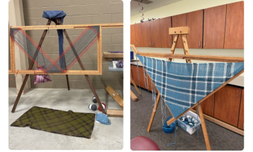 2-Day Continuous Strand Weaving on the Large Adjustable Loom