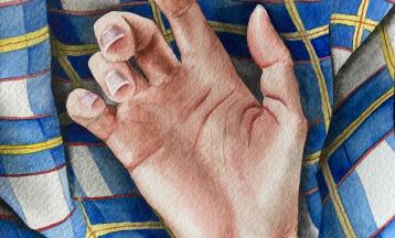 Watercoloring Different Textures