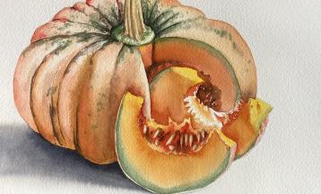 The Art of Watercoloring Food