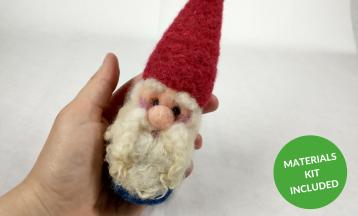 Needle Felted Gnome