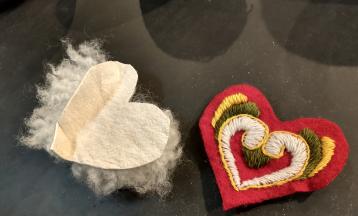 What's Scandinavian Wool Embroidery?