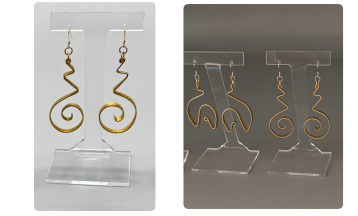 Exciting Freeform Earrings