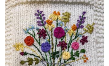 Embroider Anything on Your Knit & Crochet