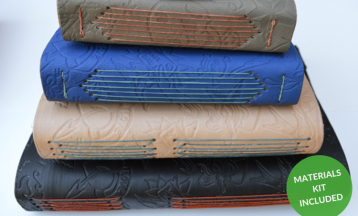 Book Making: Leather Long-stitch Binding