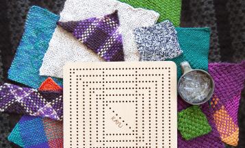 Bias Weaving with the Kayu: Squares, Triangles & Rectangles