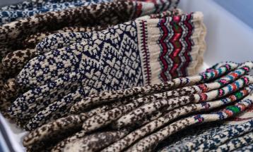 Baltic Colorwork Mittens from Kihnu Island
