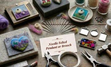 Needle Felted Jewelry