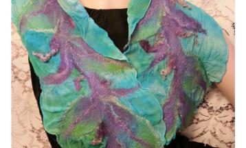 Nuno-felted Scarf