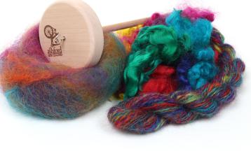 Spinning by Drop Spindle