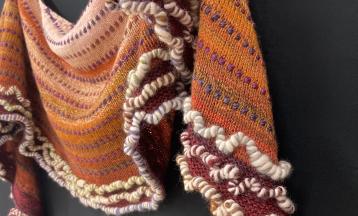Knitting with Art Yarns with Charan Sachar