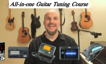 All-in-one guitar tuning course: How to get your guitar in tune no matter how drastically out of tune it is