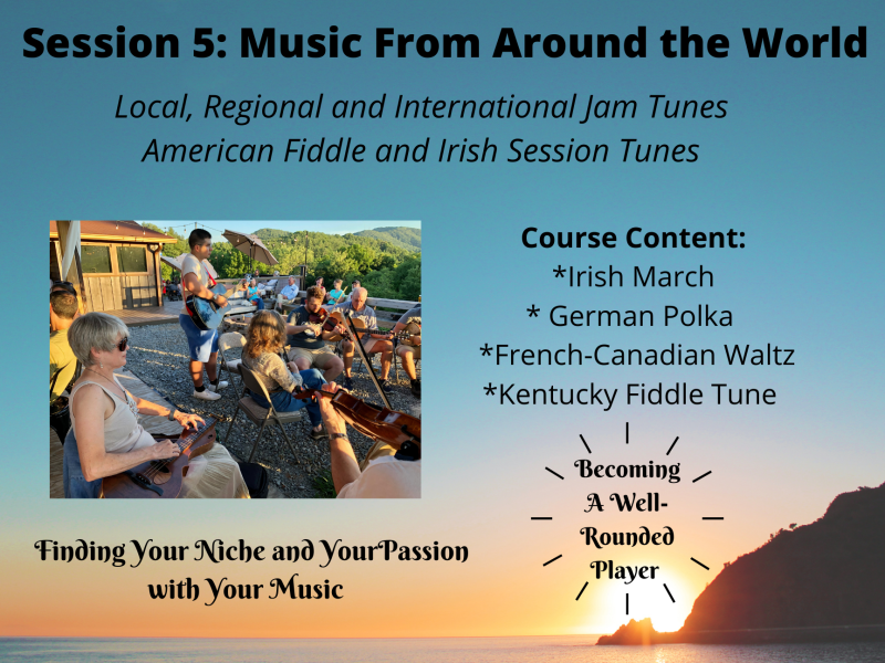Play by Ear Session 5 – Music From Around the World