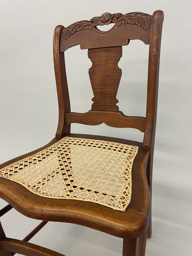 Hand-Woven Chair Caning