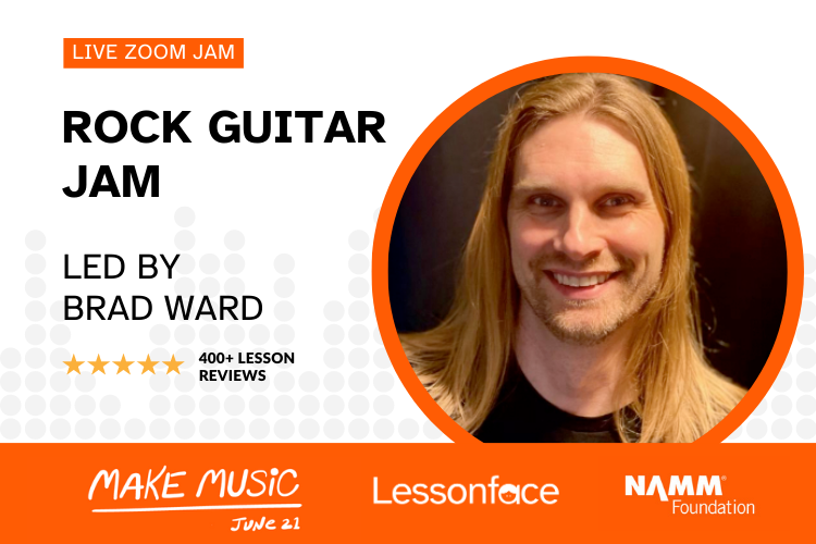 Rock Guitar Jam Lessonface Jams Lessonface