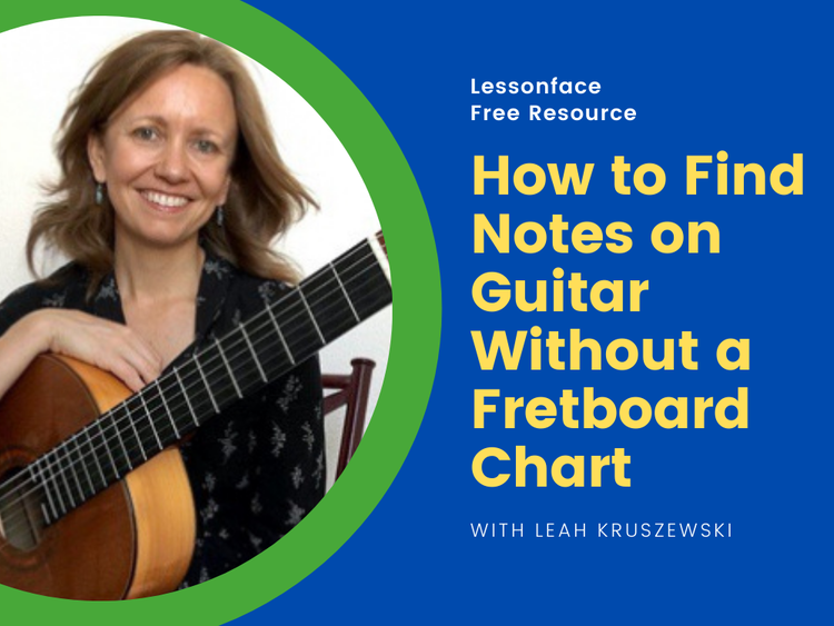 How to Find Notes on Guitar Without a Fretboard Chart