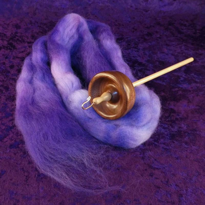 Making Yarn on a Spindle