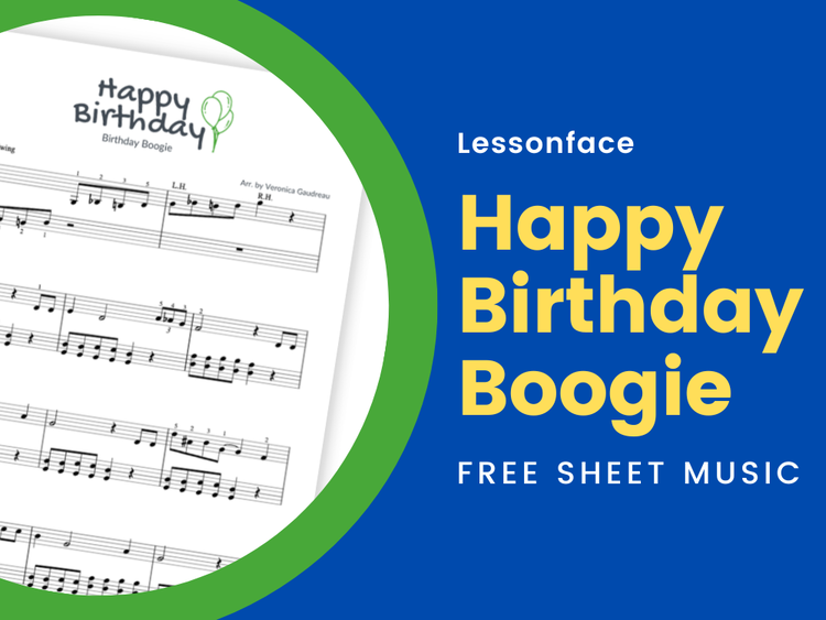 Happy Birthday Boogie: Sheet Music | Lessonface