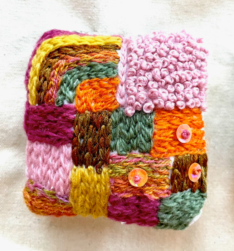 Making Handstitched Brooches