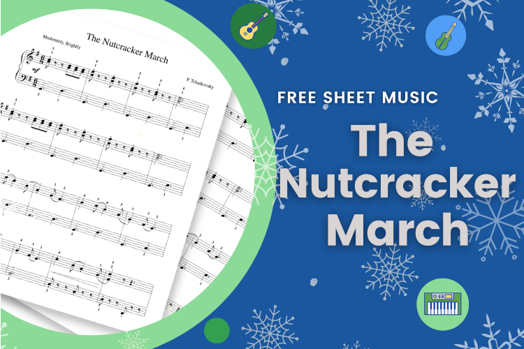 Free Sheet Music for The Nutcracker March