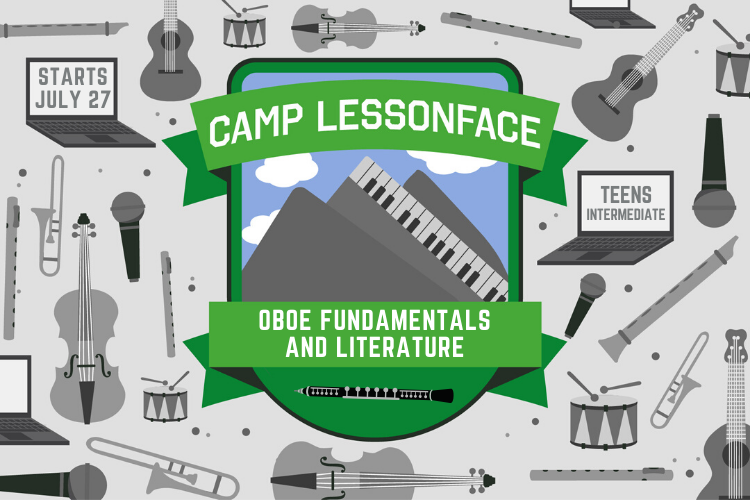 Oboe Fundamentals and Literature Camp Lessonface