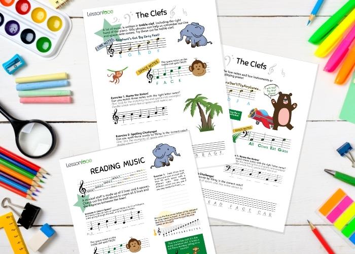 teaching kids to read music