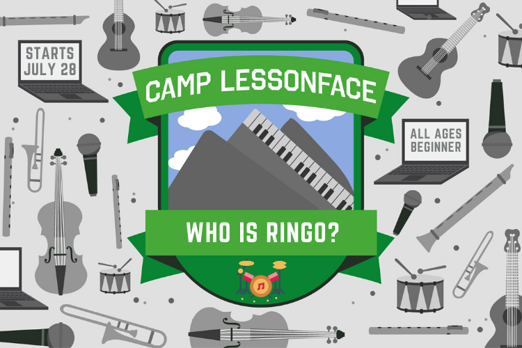 Ringo Starr drum class summer camp