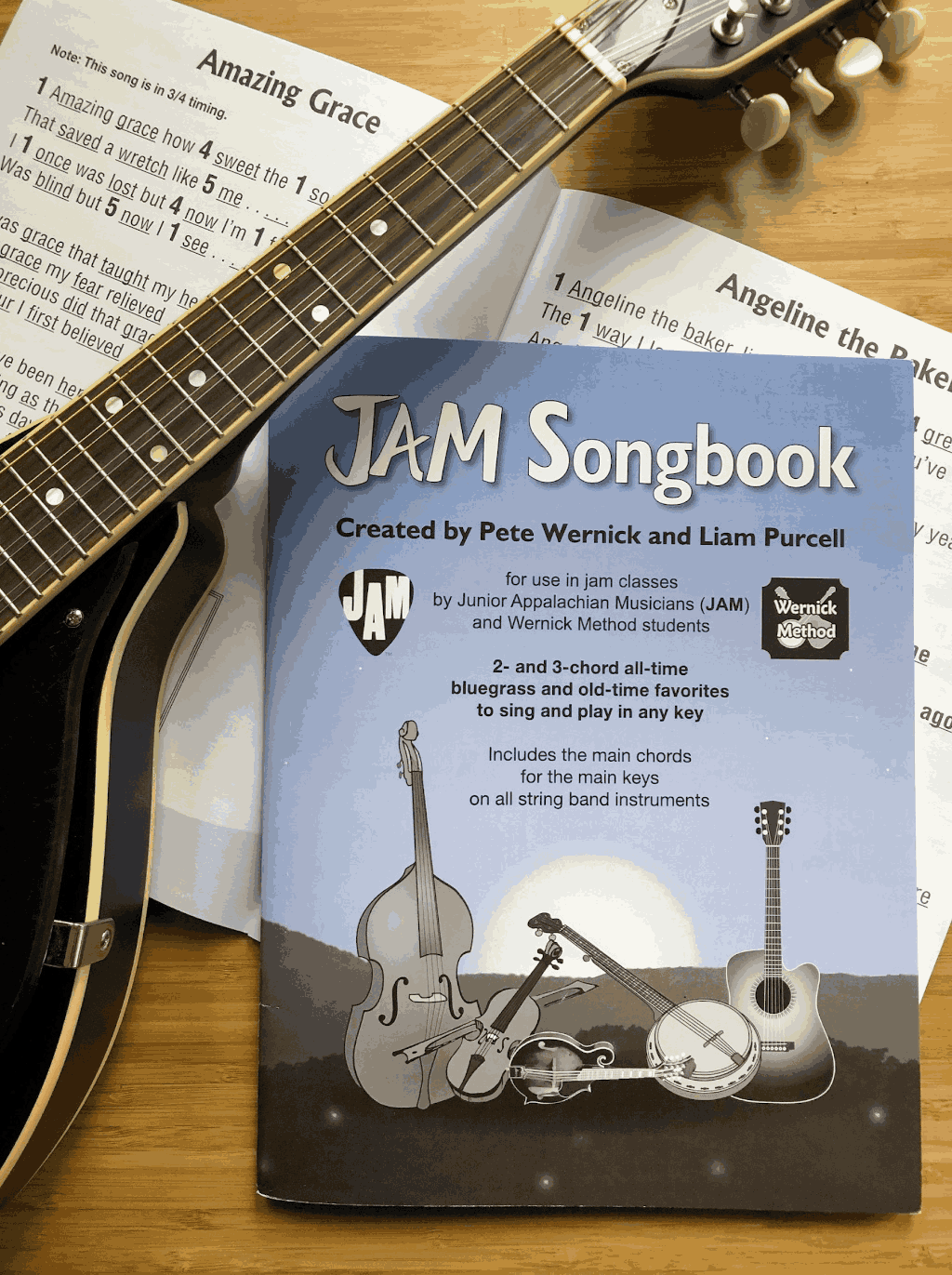 Jam Songbook, by Pete Wernick and Liam Purcell