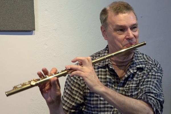 Flute class with Kieth Underwood