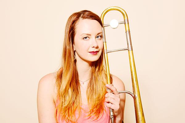 Trombone jazz improvisation class with Natalie Cressman