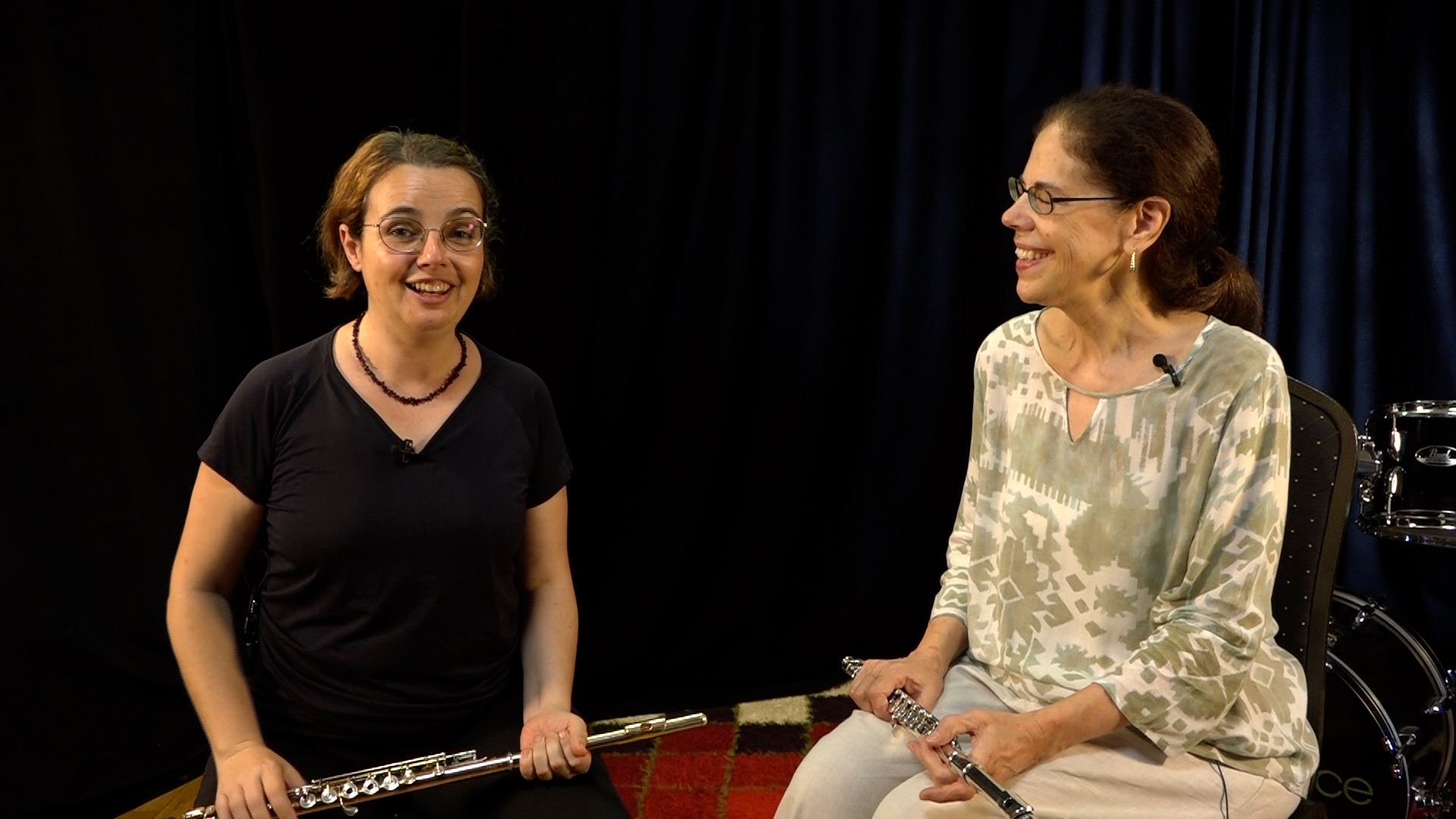 Flute vibrato and articulation with Celina Charlier